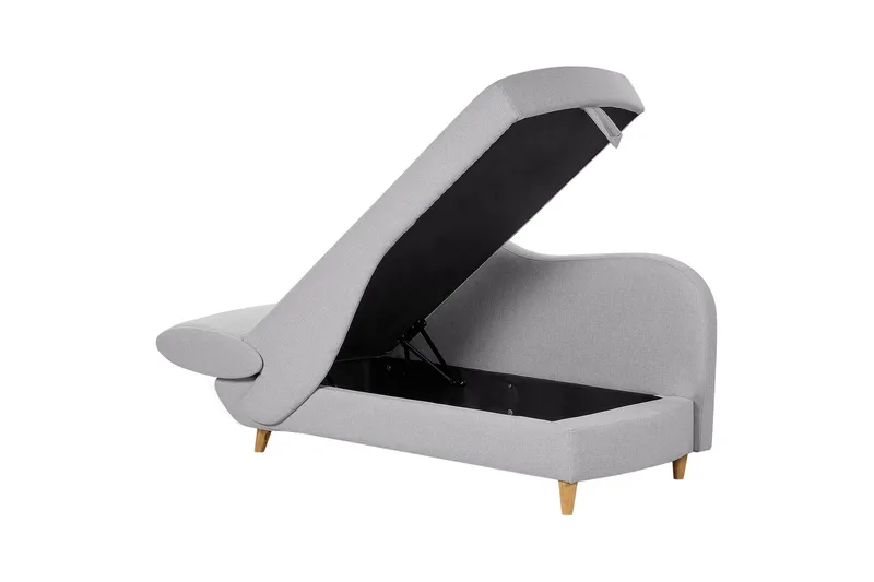 Trehan Chaiselong 157 cm Venstre - Grå - Møbler - Stole & lænestole - Lænestole - Chaiselong lænestol & Divan lænesto