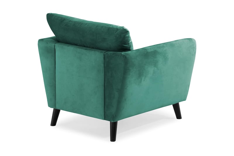Trend Lænestol - Grøn Velour - Møbler - Stole & lænestole - Lænestole