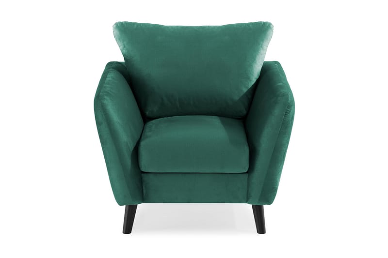 Trend Lænestol - Grøn Velour - Møbler - Stole & lænestole - Lænestole