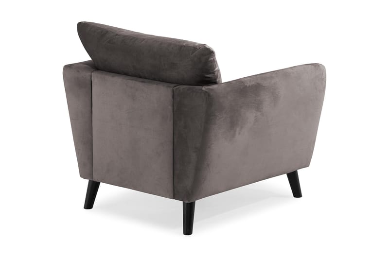 Trend Lænestol - Mørkegrå Velour - Møbler - Stole & lænestole - Lænestole