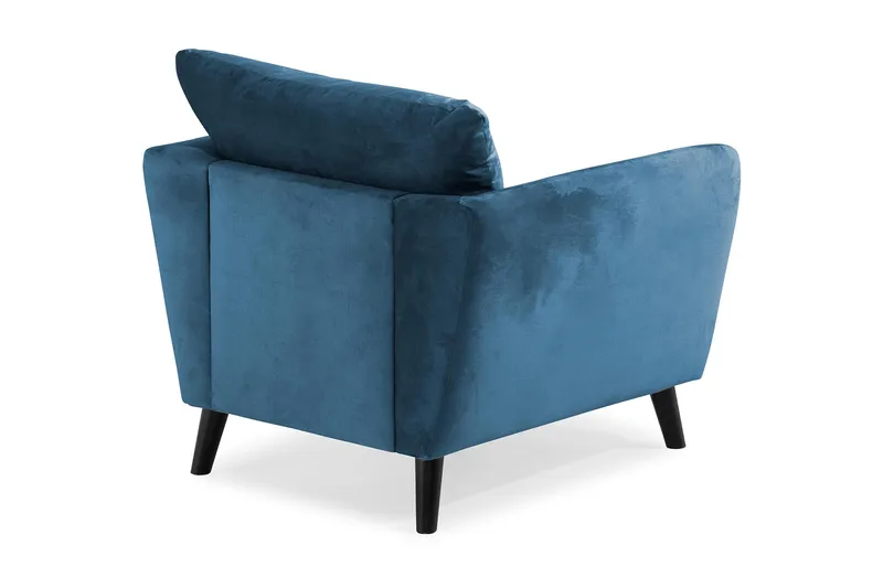 Trend Lænestol - Midnatsblå Velour - Møbler - Stole & lænestole - Lænestole