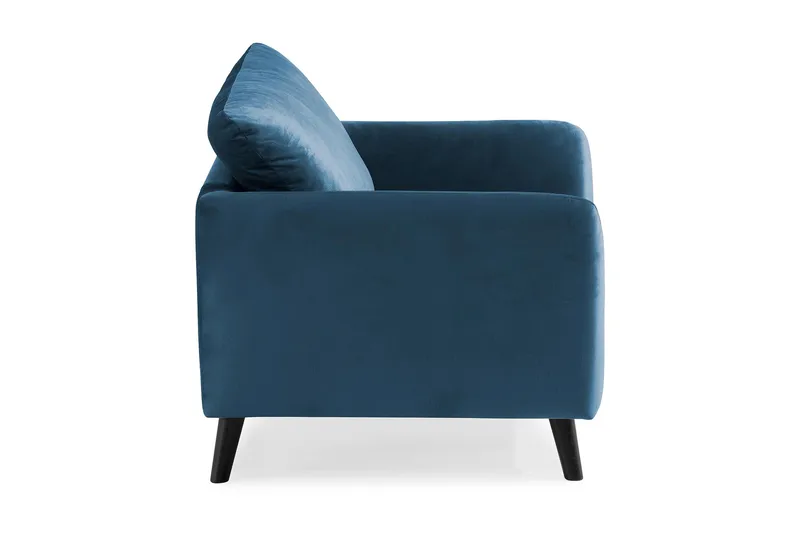 Trend Lænestol - Midnatsblå Velour - Møbler - Stole & lænestole - Lænestole