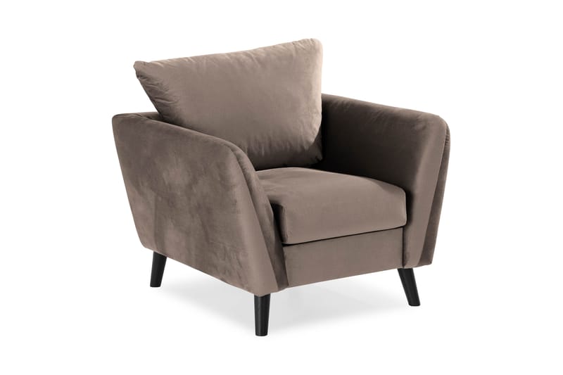 Trend Lænestol - Muldvarp Velour - Møbler - Stole & lænestole - Lænestole