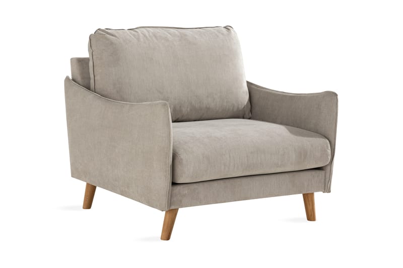 Trend Lyx Lænestol, Beige/Eg