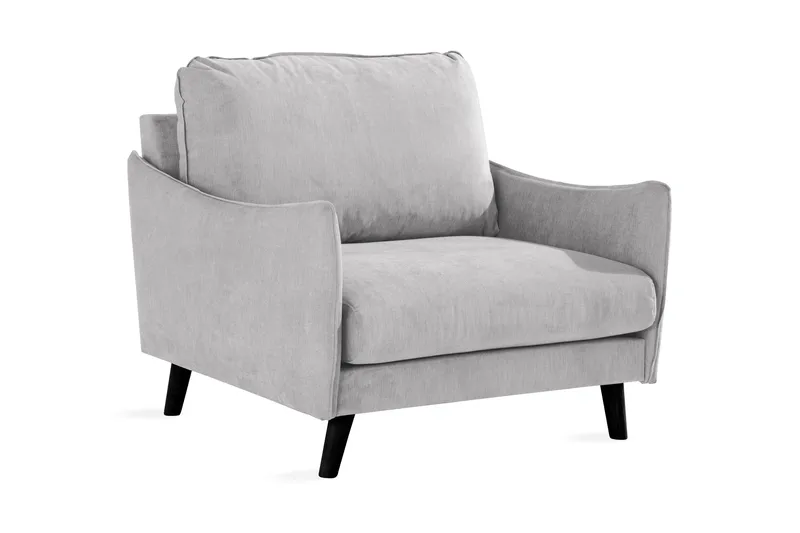 Trend Lyx Lænestol - Lysegrå - Møbler - Stole & lænestole - Lænestole