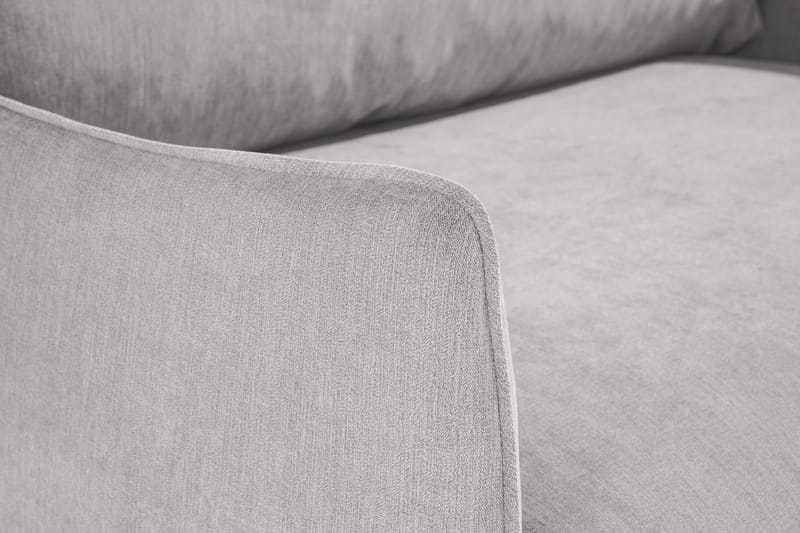 Trend Lyx Lænestol - Lysegrå/Eg - Møbler - Stole & lænestole - Lænestole