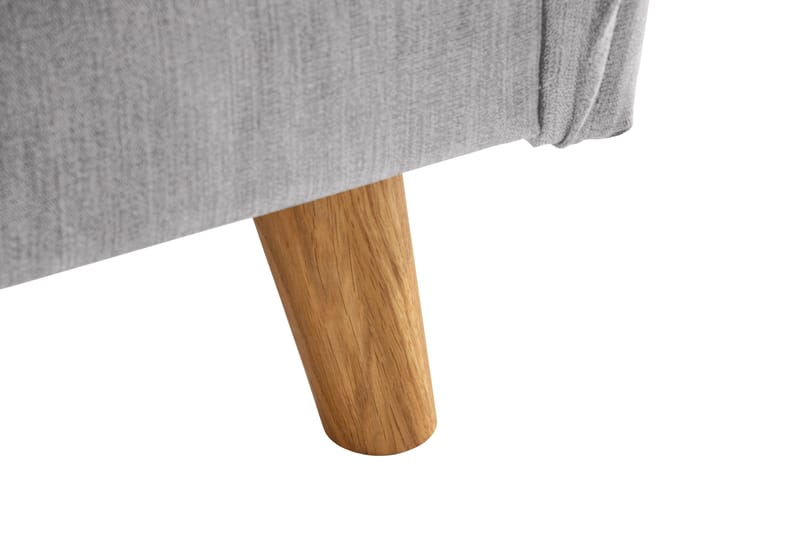 Trend Lyx Lænestol - Lysegrå/Eg - Møbler - Stole & lænestole - Lænestole