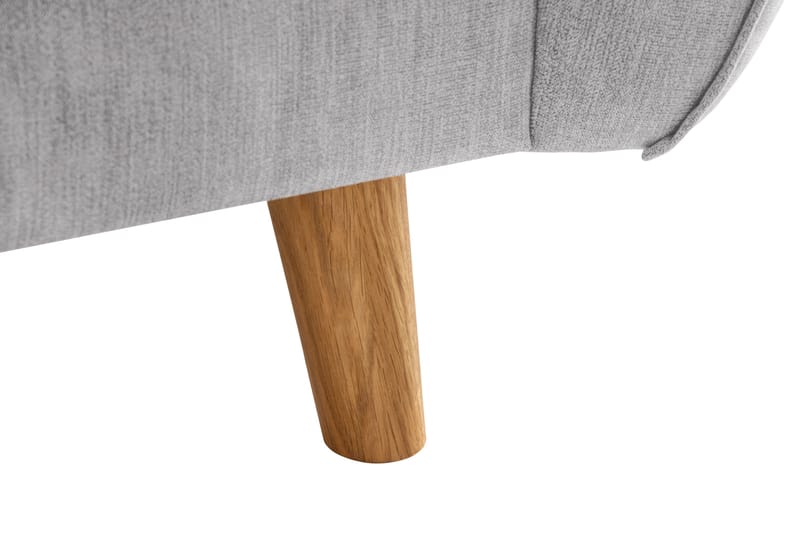 Trend Lyx Lænestol - Lysegrå/Eg - Møbler - Stole & lænestole - Lænestole