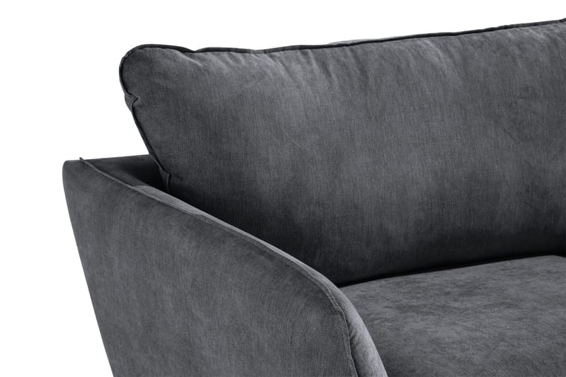 Trend Lyx Lænestol - Mørkegrå/Eg - Møbler - Stole & lænestole - Lænestole