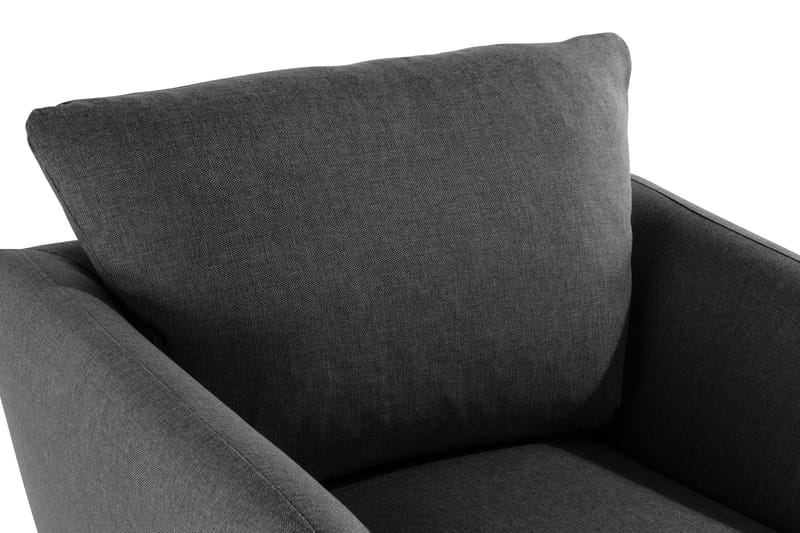 Trend Sofagruppe Lænestol med Fodskammel - Sort - Lænestole