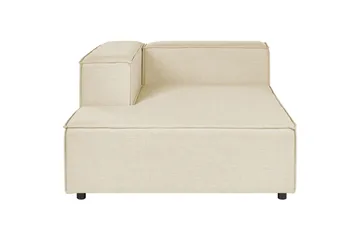 Tunda Chaiselong 119 cm Højre - Beige/Sort - Møbler - Stole & lænestole - Lænestole - Chaiselong lænestol & Divan lænesto