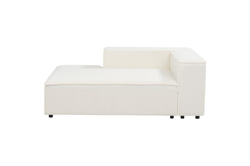 Tunda Chaiselong 119 cm Højre, Sort/Hvid