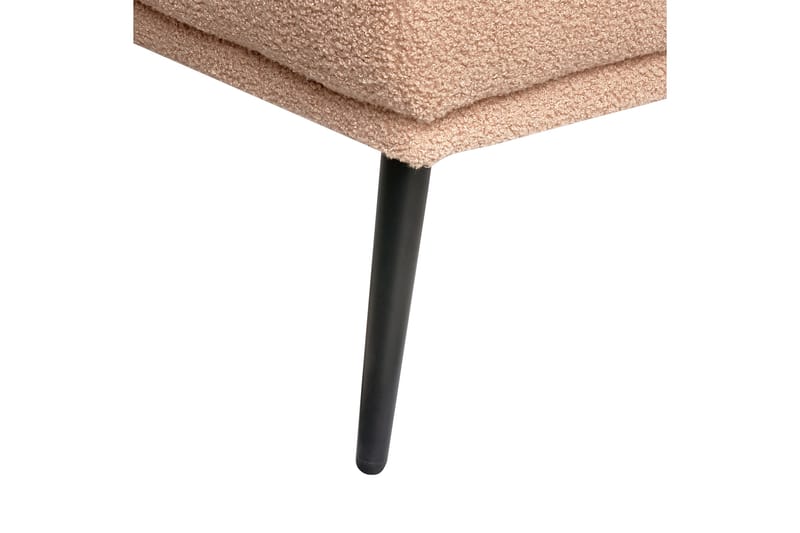 Uklund Chaiselong 148 cm Venstre - Beige/Sort - Møbler - Stole & lænestole - Lænestole - Chaiselong lænestol & Divan lænesto