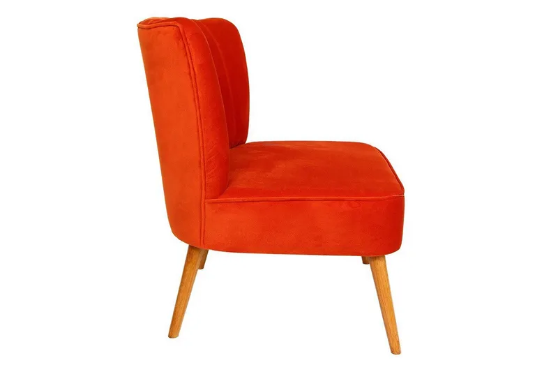 Ullsperger Lænestol med Armlæn - Rød - Møbler - Stole & lænestole - Lænestole