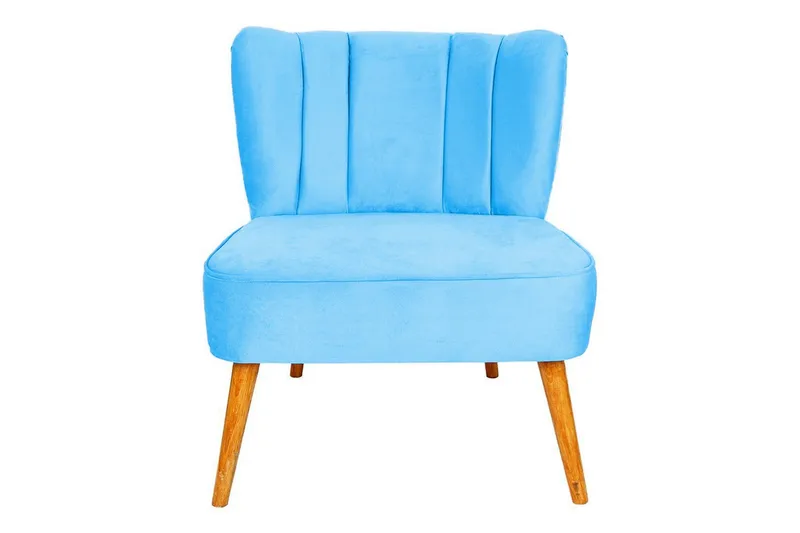 Ullsperger Lænestol med Armlæn - Turkis - Møbler - Stole & lænestole - Lænestole