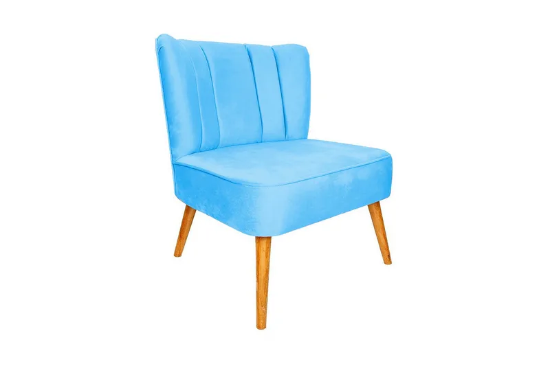 Ullsperger Lænestol med Armlæn, Turkis