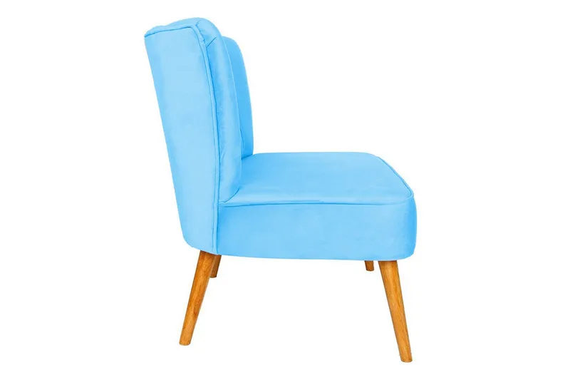 Ullsperger Lænestol med Armlæn - Turkis - Møbler - Stole & lænestole - Lænestole