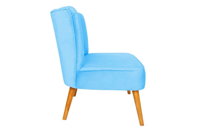 Ullsperger Lænestol med Armlæn - Turkis - Møbler - Stole & lænestole - Lænestole
