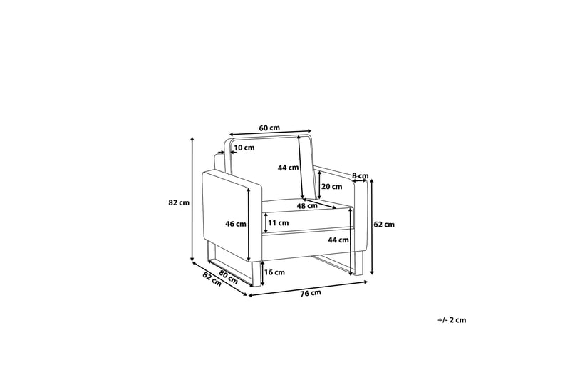 Vind lænestol - Lyserød - Møbler - Stole & lænestole - Lænestole