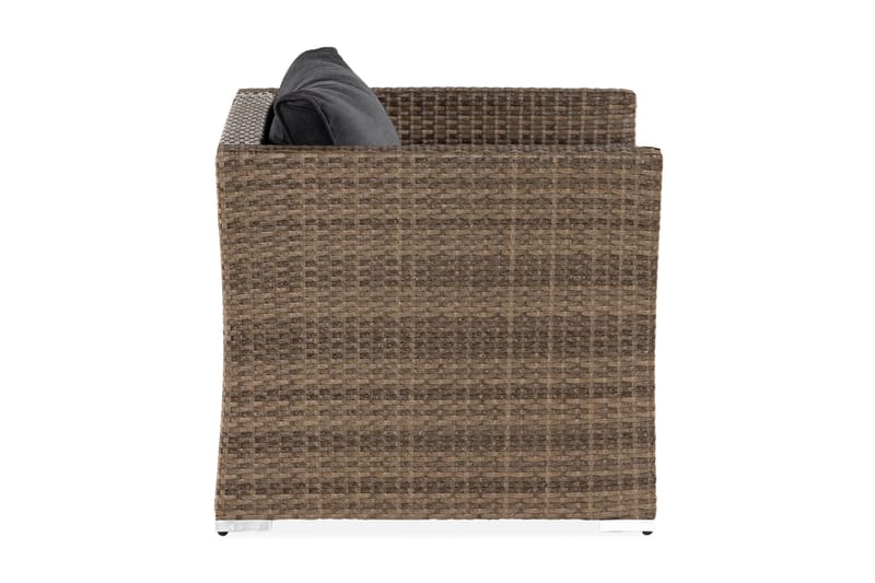 Wisconsin Premium Loungelænestol Polyrattan/Sand - Havemøbler - Loungemøbler - Loungestol udendørs