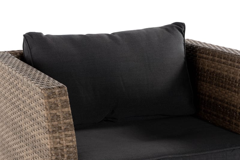 Wisconsin Premium Loungelænestol Polyrattan/Sand - Havemøbler - Loungemøbler - Loungestol udendørs