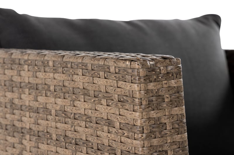Wisconsin Premium Loungelænestol Polyrattan/Sand - Havemøbler - Loungemøbler - Loungestol udendørs