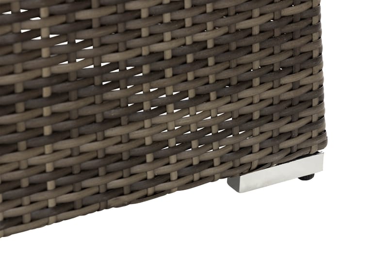 Wisconsin Premium Loungelænestol Polyrattan/Grå - Havemøbler - Loungemøbler - Loungestol udendørs