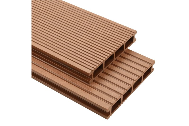 WPC-terrassebrædder med tilbehør 10 m² 4 m brun - Møbler - Stole & lænestole - Lænestole