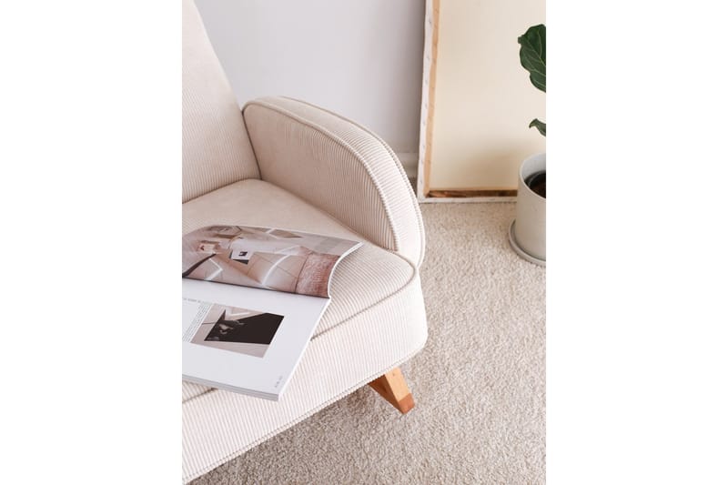 Yoko Lænestol - Hvid - Møbler - Stole & lænestole - Gyngestol