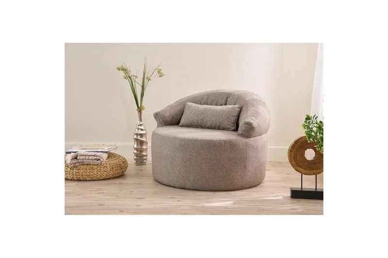 Zevon Lænestol - Brun - Møbler - Stole & lænestole - Lænestole - Lænestol uden armlæn