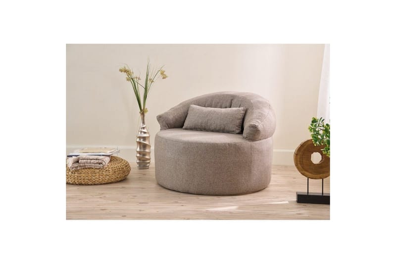 Zevon Lænestol - Brun - Møbler - Stole & lænestole - Lænestole - Lænestol uden armlæn