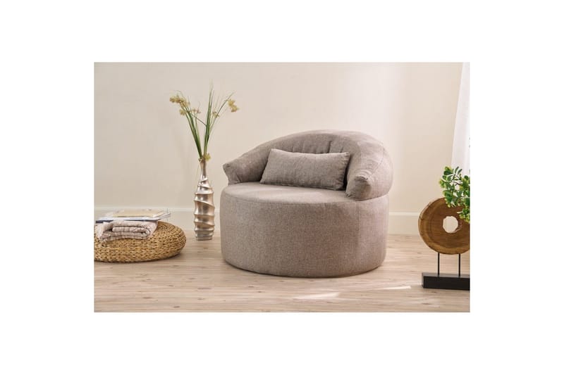 Zevon Lænestol - Brun - Møbler - Stole & lænestole - Lænestole - Lænestol uden armlæn