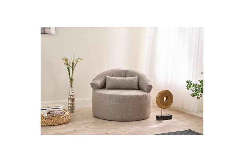 Zevon Lænestol - Brun - Møbler - Stole & lænestole - Lænestole - Lænestol uden armlæn