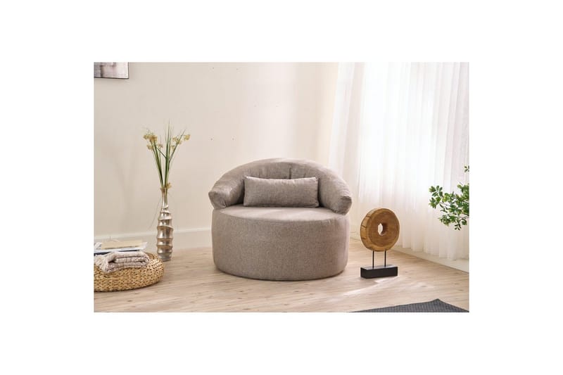 Zevon Lænestol - Brun - Møbler - Stole & lænestole - Lænestole - Lænestol uden armlæn