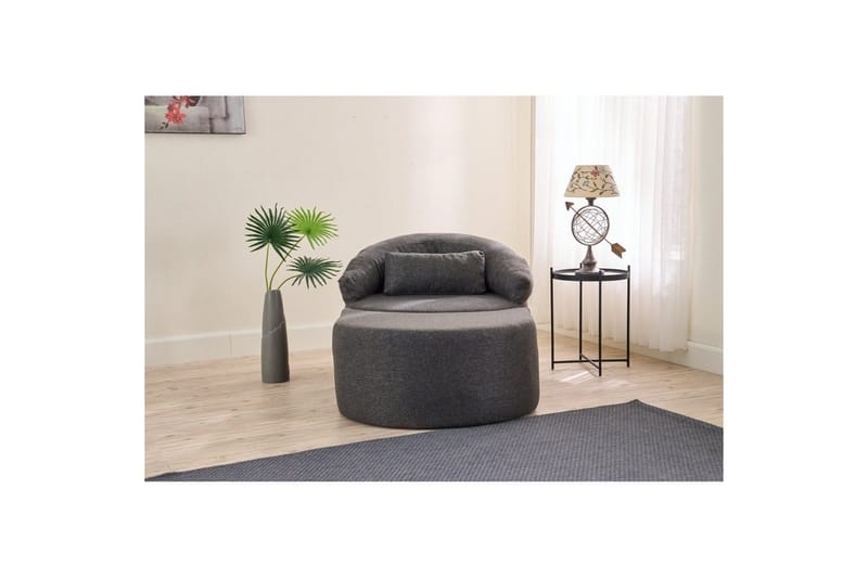 Zevon Sovelænestol - Antracit - Møbler - Sofaer - Sovesofaer