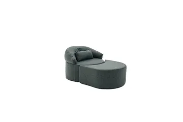 Zevon Sovelænestol - Antracit - Møbler - Sofaer - Sovesofaer - Fremadvendt sovesofa