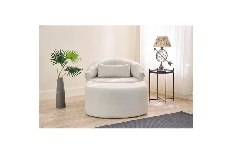 Zevon Sovelænestol - Creme - Møbler - Sofaer - Sovesofaer