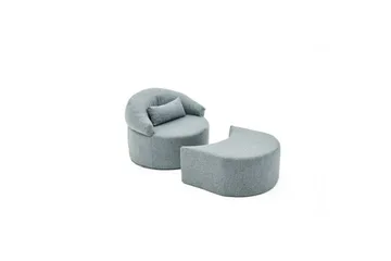 Zevon Sovelænestol - Grå - Møbler - Sofaer - Sovesofaer