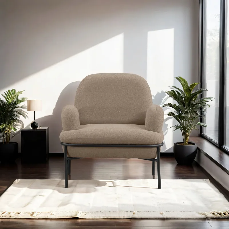 Zyricus lænestol Teddy - Cappuccino - Møbler - Stole & lænestole - Lænestole