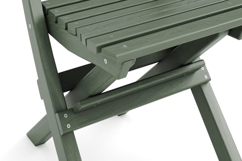 Landet klapstol udendørs - Grøn - Havemøbler - Balkon - Balkonmøbler - Altanstole