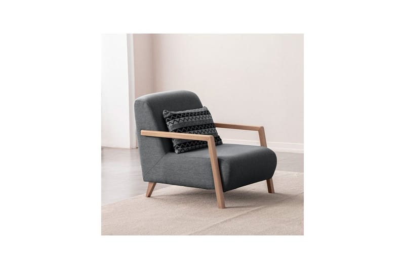 Latrona Lænestol - Antracit - Møbler - Stole & lænestole - Lænestole