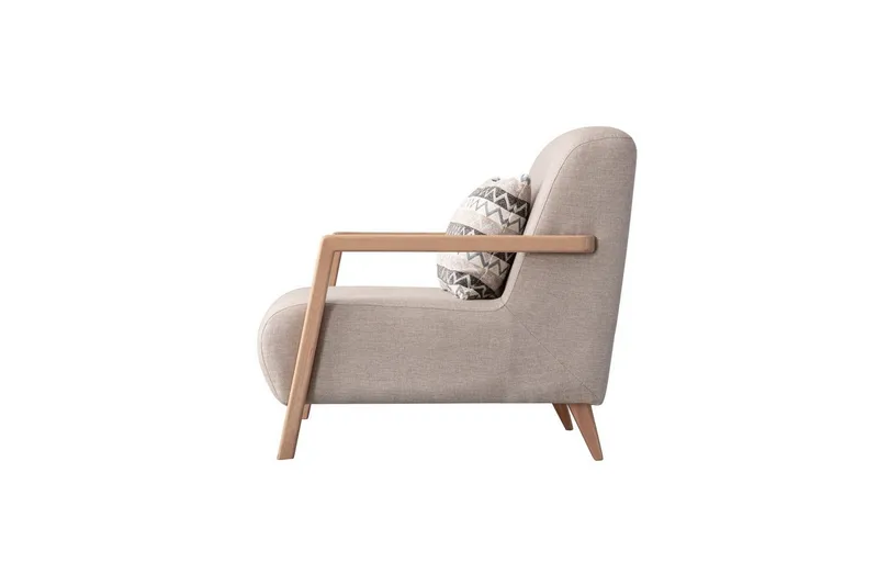 Latrona Lænestol - Cremehvid - Møbler - Stole & lænestole - Lænestole