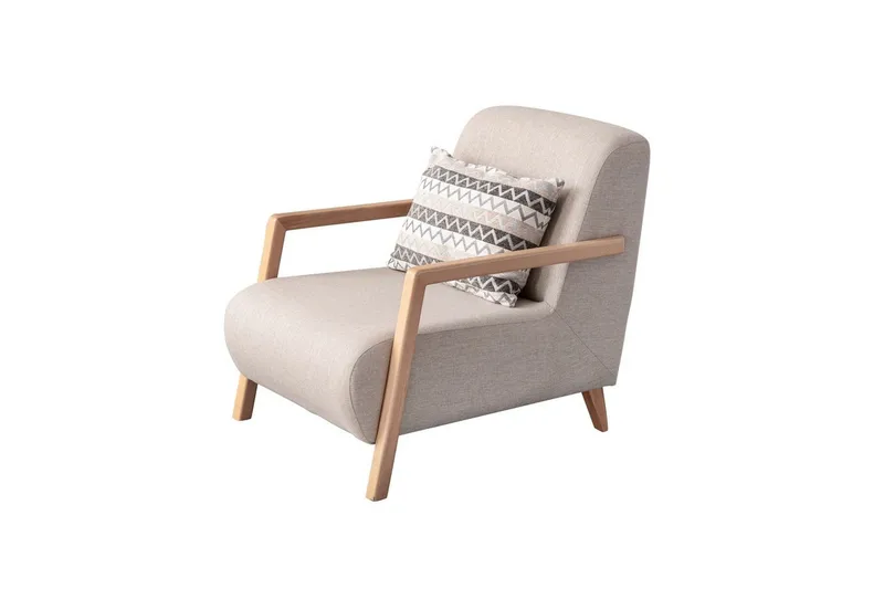 Latrona Lænestol - Cremehvid - Møbler - Stole & lænestole - Lænestole