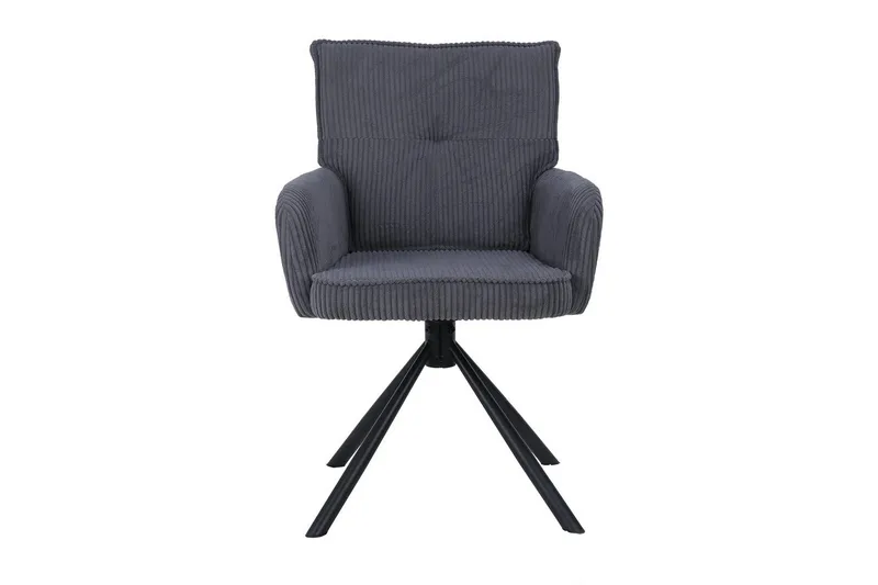 Les Armlænestol - Grå - Møbler - Stole & lænestole - Spisebordsstole & køkkenstole