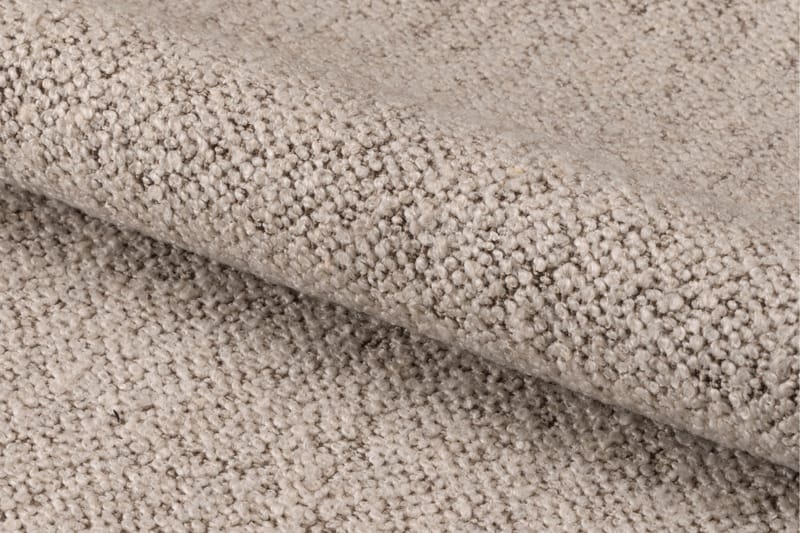 Lipie Spisebordsstol i Bouclé med Metalben - Beige - Møbler - Stole & lænestole - Spisebordsstole & køkkenstole