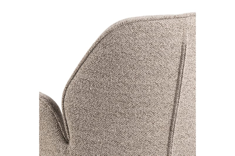 Lipie Spisebordsstol i Bouclé med Metalben - Beige - Møbler - Stole & lænestole - Spisebordsstole & køkkenstole