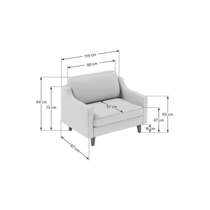 Lorvas Lænestol - Rød - Møbler - Stole & lænestole - Lænestole