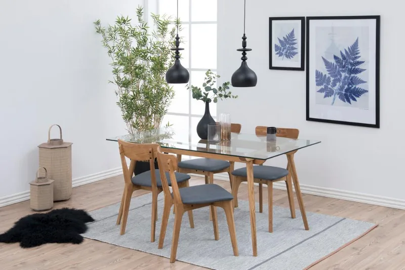 Luetta Spisestol - Grå - Møbler - Stole & lænestole - Spisebordsstole & køkkenstole