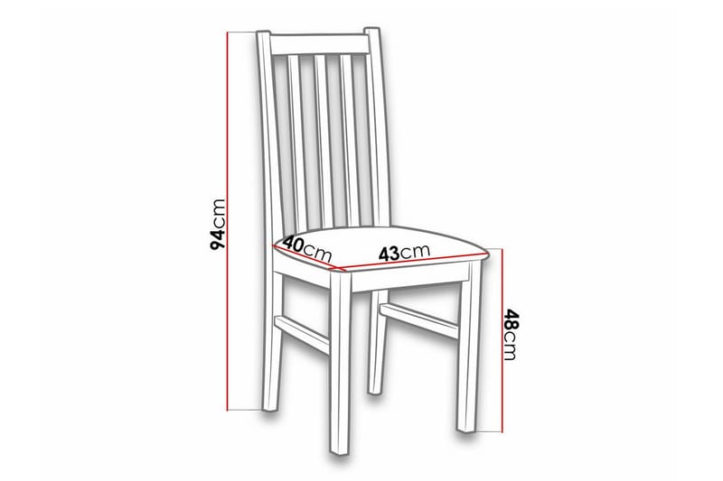 Lufti Spisestol - Grå - Spisebordsstole & køkkenstole