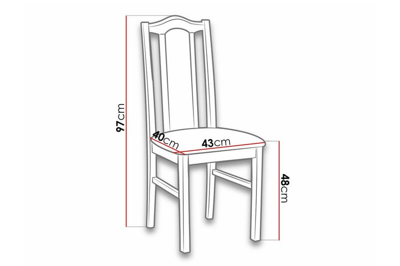 Lufti Spisestol - Hvid - Spisebordsstole & køkkenstole